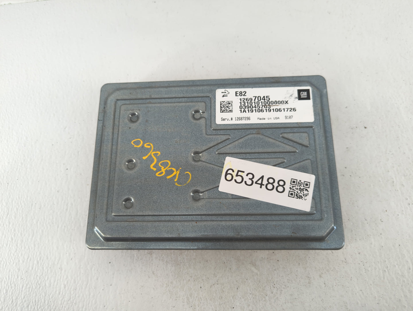 2018-2022 Chevrolet Traverse PCM Engine Control Computer ECU ECM PCU OEM P/N:039045703 12697045 Fits OEM Used Auto Parts - O