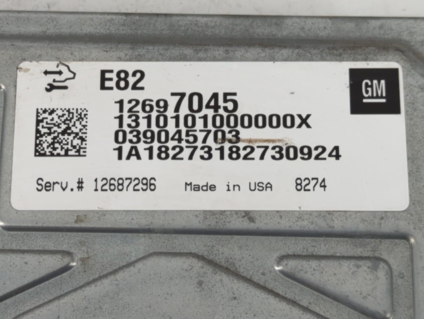 2018-2022 Chevrolet Traverse PCM Engine Control Computer ECU ECM PCU OEM P/N:12697045 Fits Fits 2016 2017 2018 2019 2020 202