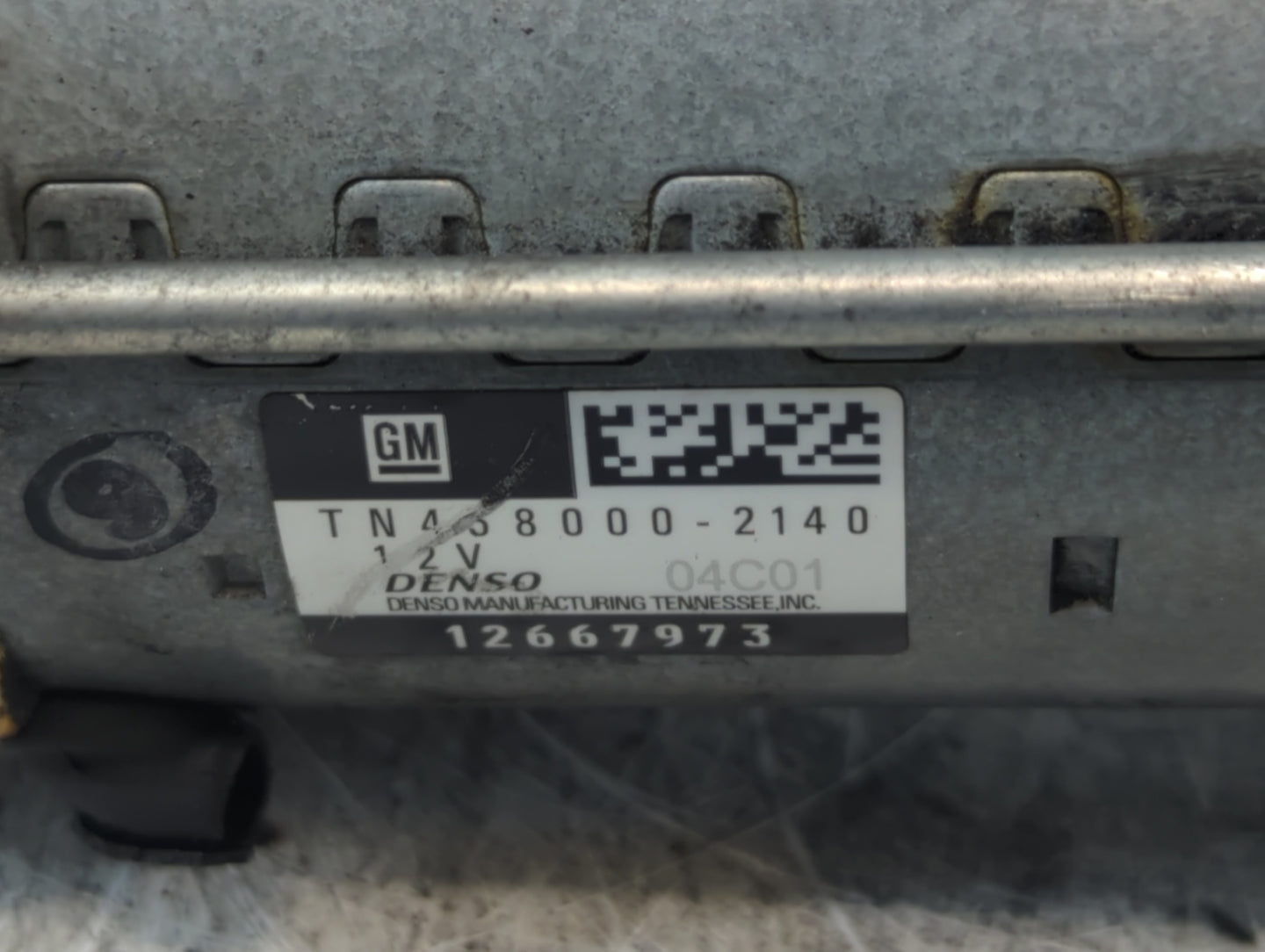 2018-2022 Chevrolet Traverse Car Starter Motor Solenoid OEM P/N:TN48000-2140 Fits Fits 2016 2017 2018 2019 2020 2021 2022 OE