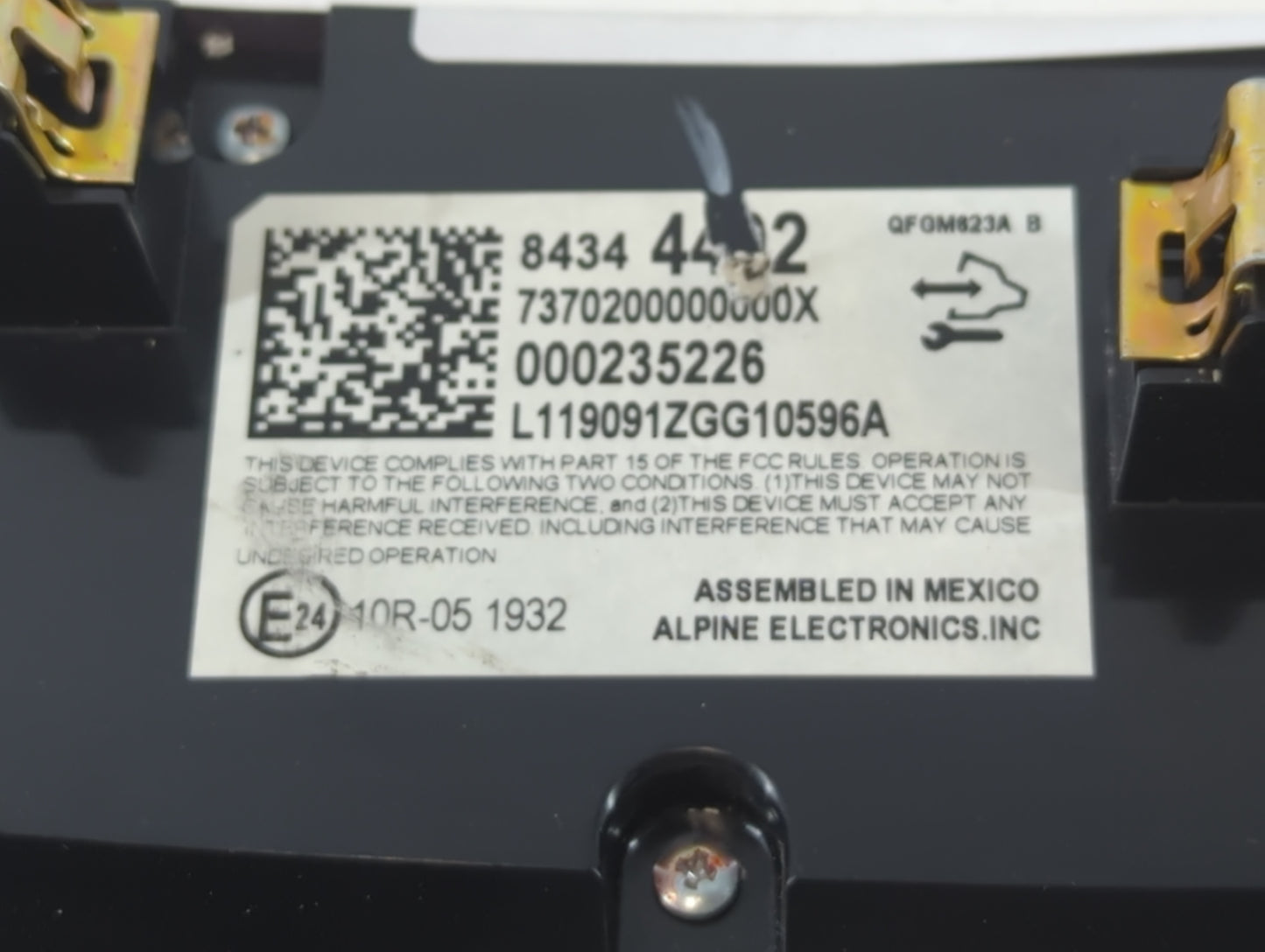 2018-2022 Chevrolet Traverse Climate Control Module Temperature AC/Heater Replacement P/N:84344482 Fits OEM Used Auto Parts 