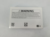2019 Chevrolet Traverse Owners Manual Book Guide P/N:84149414A OEM Used Auto Parts - Oemusedautoparts1.com