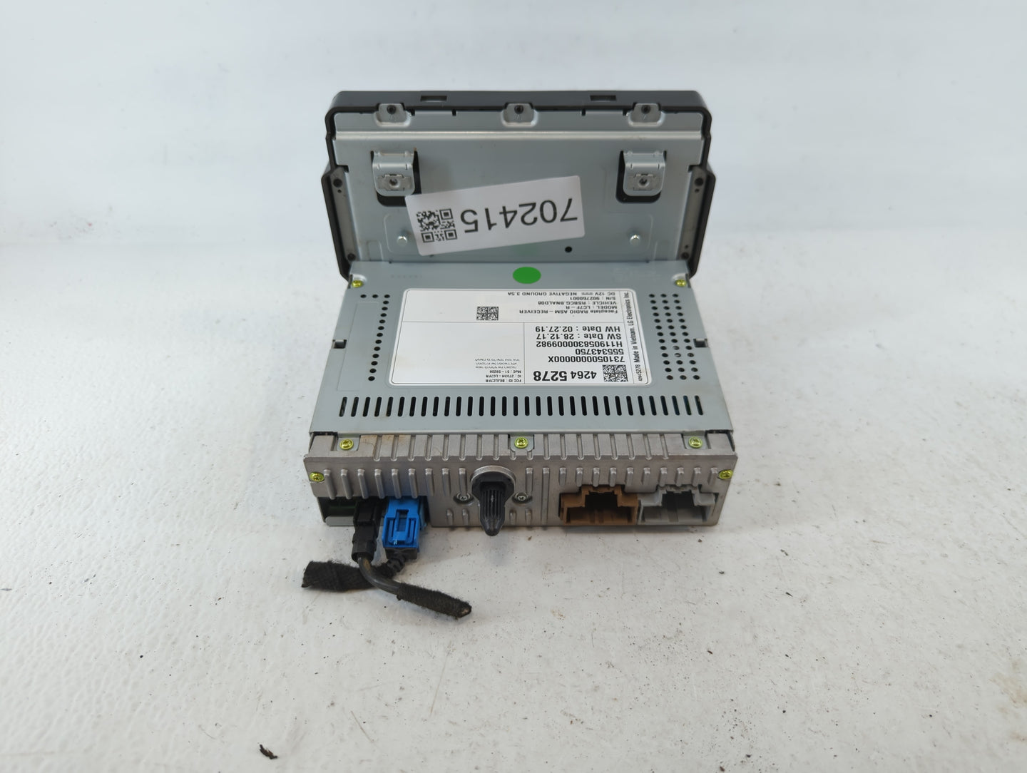 2018-2021 Chevrolet Traverse Am Fm Cd Player Radio Receiver - Oemusedautoparts1.com