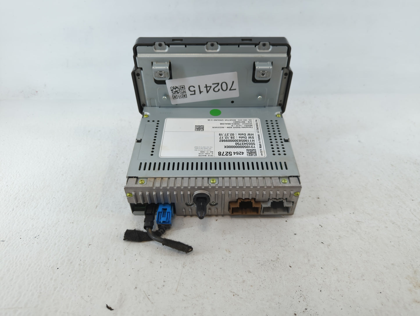 2018-2021 Chevrolet Traverse Am Fm Cd Player Radio Receiver - Oemusedautoparts1.com