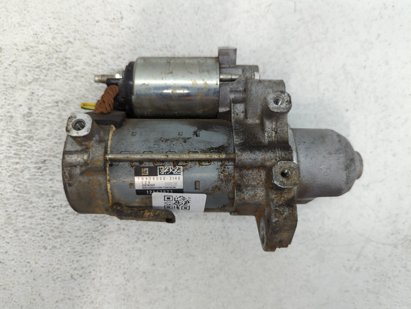 2018-2022 Chevrolet Traverse Car Starter Motor Solenoid OEM P/N:TN438000-2140 Fits Fits 2016 2017 2018 2019 2020 2021 2022 O
