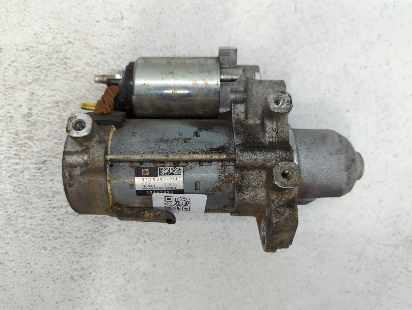 2018-2022 Chevrolet Traverse Car Starter Motor Solenoid OEM P/N:TN438000-2140 Fits Fits 2016 2017 2018 2019 2020 2021 2022 O