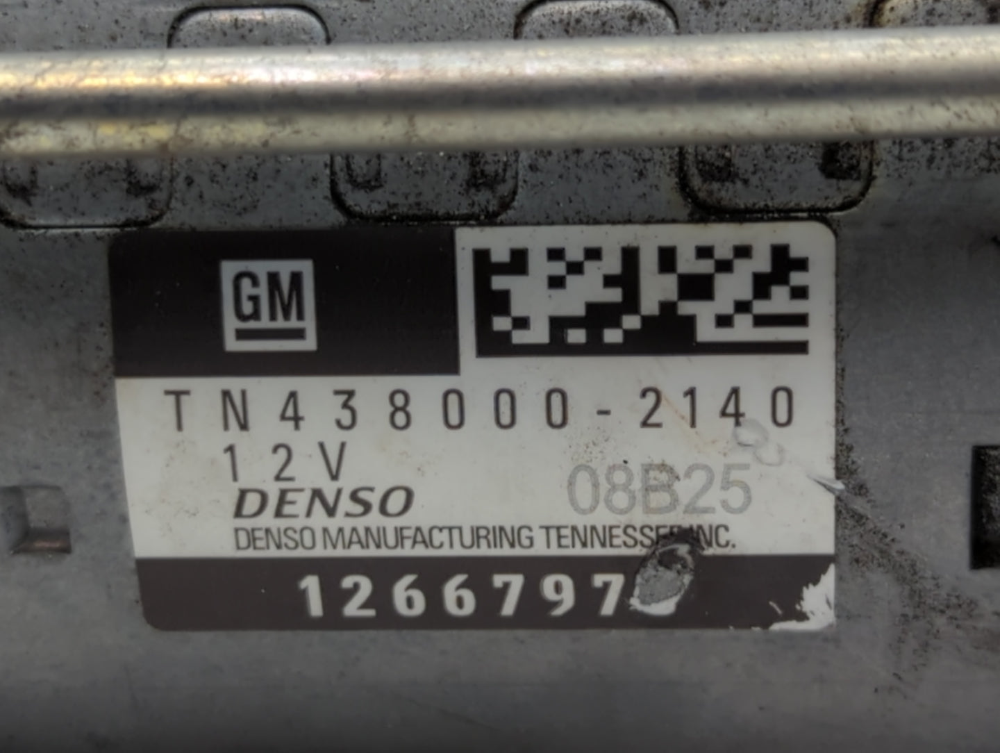 2018-2022 Chevrolet Traverse Car Starter Motor Solenoid OEM P/N:TN438000-2140 Fits Fits 2016 2017 2018 2019 2020 2021 2022 O