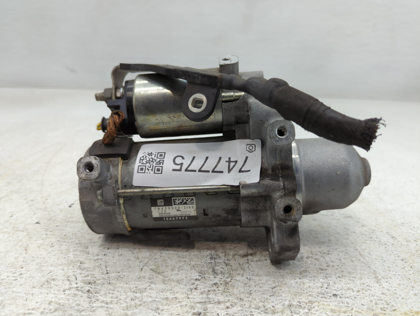 2018-2022 Chevrolet Traverse Car Starter Motor Solenoid OEM P/N:12667973 TN438000-2140 Fits OEM Used Auto Parts - Oemusedaut