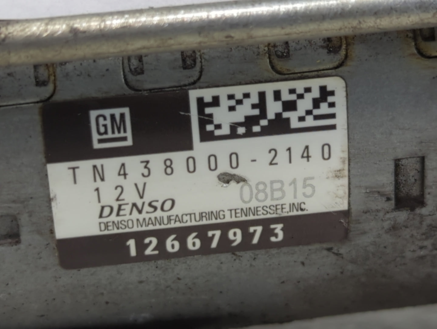 2018-2022 Chevrolet Traverse Car Starter Motor Solenoid OEM P/N:12667973 TN438000-2140 Fits OEM Used Auto Parts - Oemusedaut