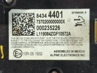 2018-2022 Chevrolet Traverse Climate Control Module Temperature AC/Heater Replacement P/N:84344401 Fits OEM Used Auto Parts 