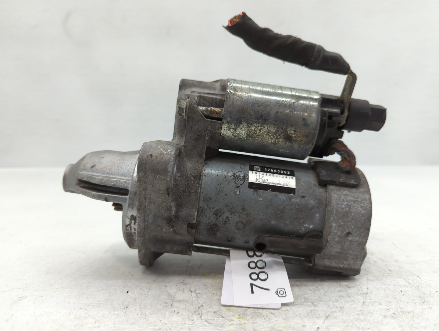 2018-2019 Chevrolet Traverse Car Starter Motor Solenoid OEM P/N:12663052 Fits Fits 2015 2016 2017 2018 2019 2020 2021 OEM Us