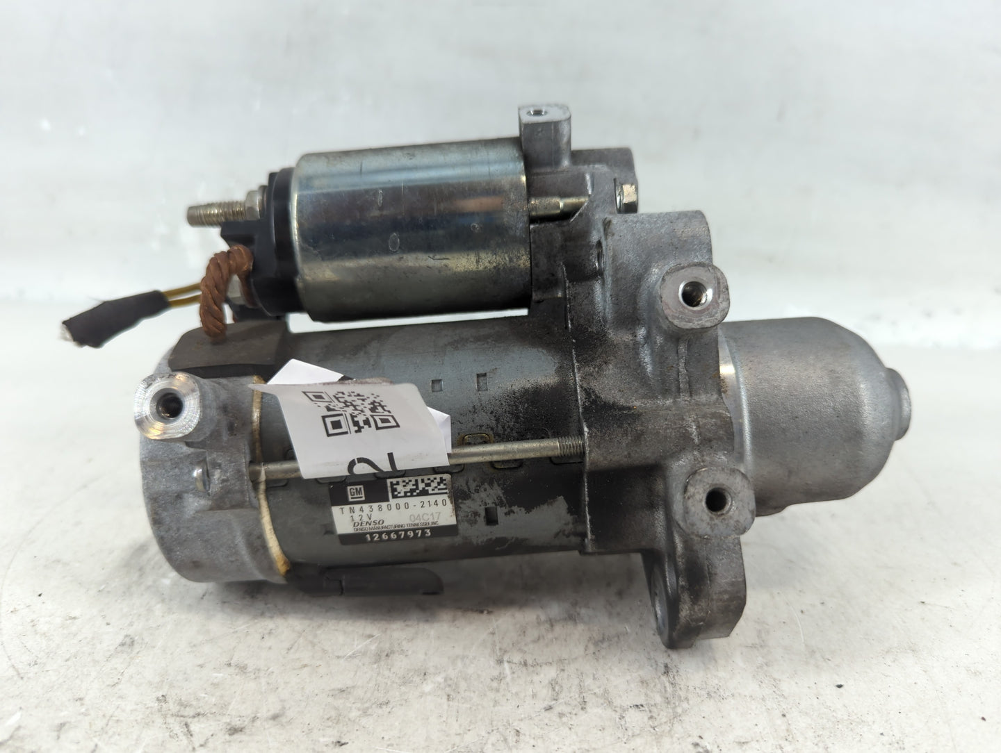 2018-2022 Chevrolet Traverse Car Starter Motor Solenoid OEM P/N:12667973 TN438000-2140 Fits OEM Used Auto Parts - Oemusedaut