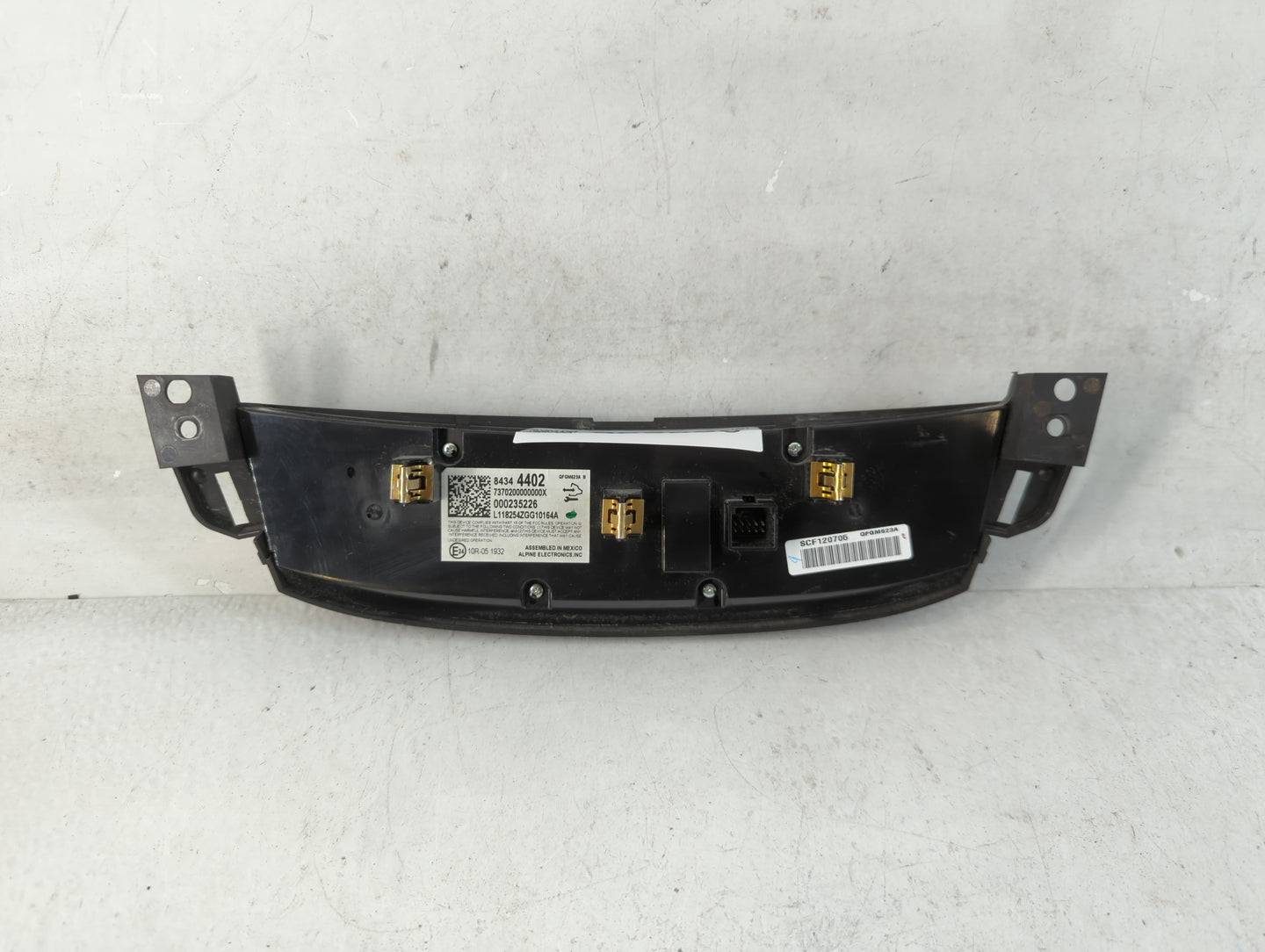 2018-2022 Chevrolet Traverse Climate Control Module Temperature AC/Heater Replacement P/N:84344402 Fits OEM Used Auto Parts 