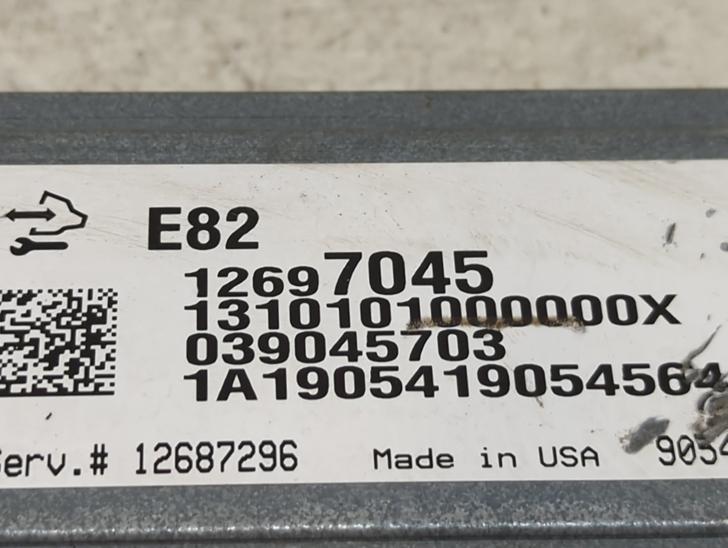 2019 Chevrolet Travrs PCM Engine Control Computer ECU ECM PCU OEM P/N:12697045 12687296 Fits Fits 2016 2017 2018 2020 2021 2