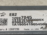 2019 Chevrolet Travrs PCM Engine Control Computer ECU ECM PCU OEM P/N:12697045 12687296 Fits Fits 2016 2017 2018 2020 2021 2