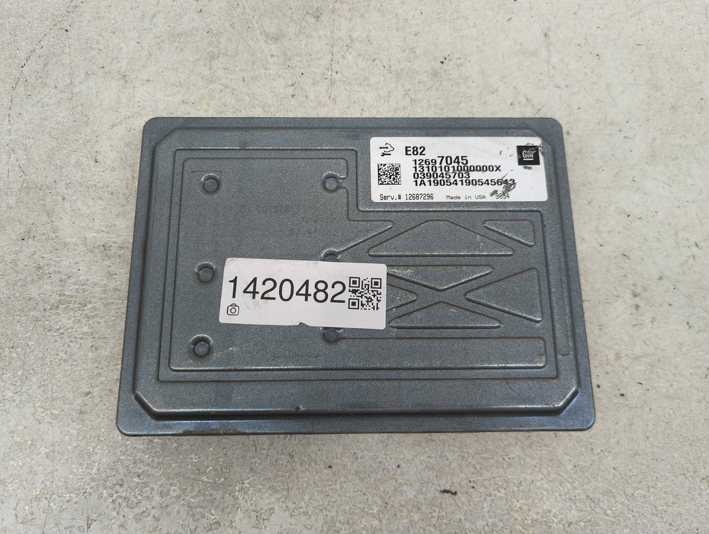 2019 Chevrolet Travrs PCM Engine Control Computer ECU ECM PCU OEM P/N:12697045 12687296 Fits Fits 2016 2017 2018 2020 2021 2