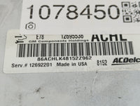 2017-2021 Chevrolet Trax PCM Engine Control Computer ECU ECM PCU OEM P/N:12695536 Fits Fits 2017 2018 2019 2020 2021 OEM Use