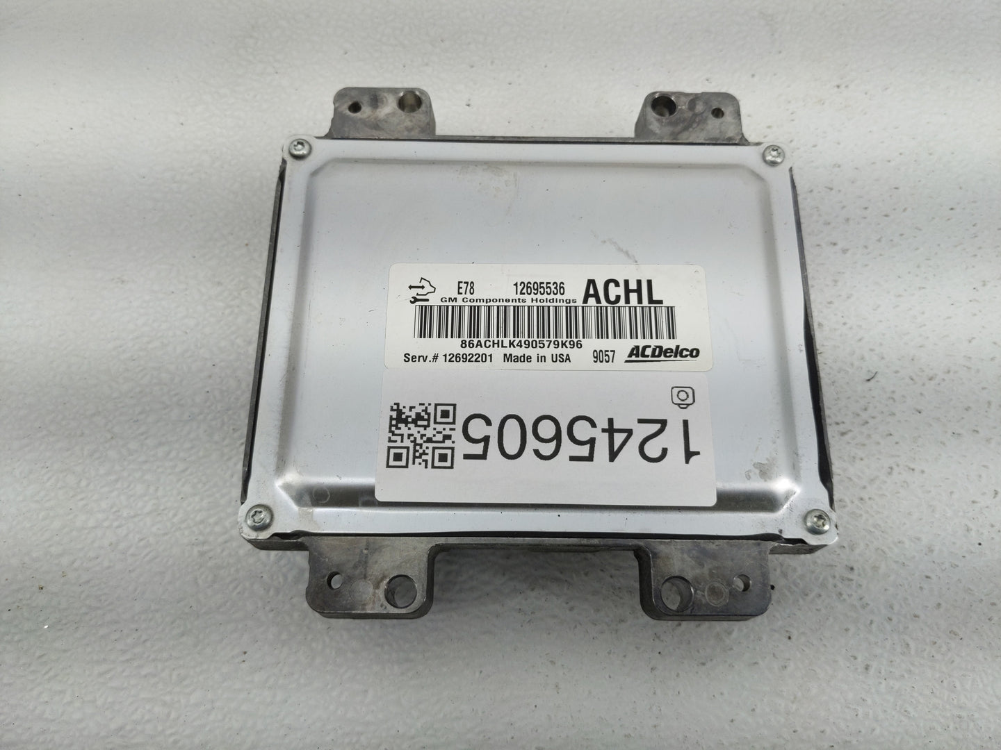 2017-2021 Chevrolet Trax PCM Engine Control Computer ECU ECM PCU OEM P/N:12695536 Fits Fits 2017 2018 2019 2020 2021 OEM Use