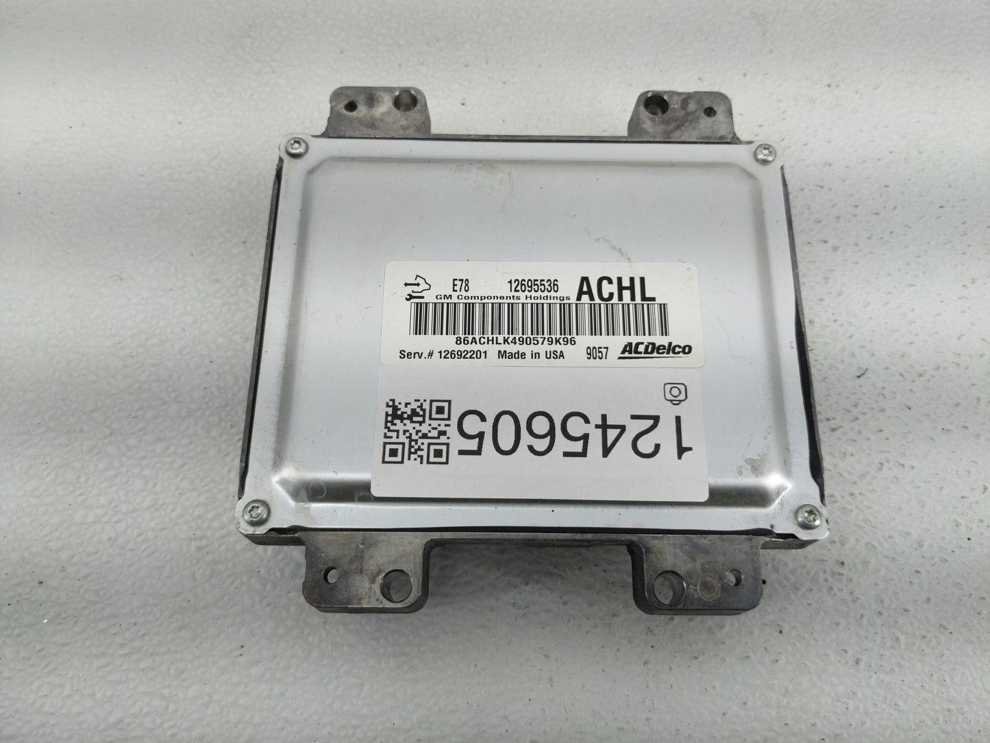 2017-2021 Chevrolet Trax PCM Engine Control Computer ECU ECM PCU OEM P/N:12695536 Fits Fits 2017 2018 2019 2020 2021 OEM Use