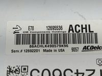 2017-2021 Chevrolet Trax PCM Engine Control Computer ECU ECM PCU OEM P/N:12695536 Fits Fits 2017 2018 2019 2020 2021 OEM Use