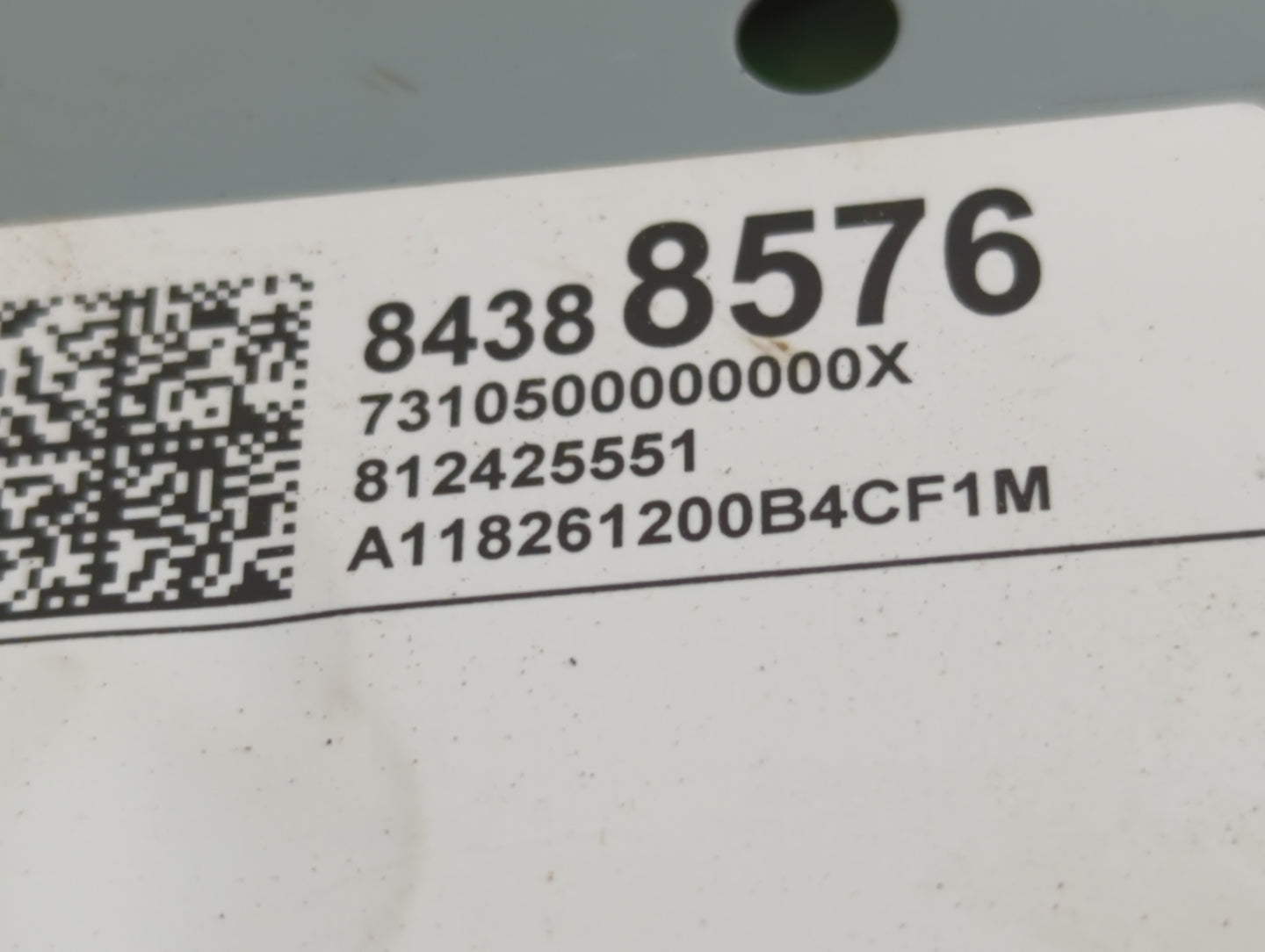 2017-2020 Chevrolet Trax Radio AM FM Cd Player Receiver Replacement P/N:84388576 Fits Fits 2017 2018 2019 2020 OEM Used Auto