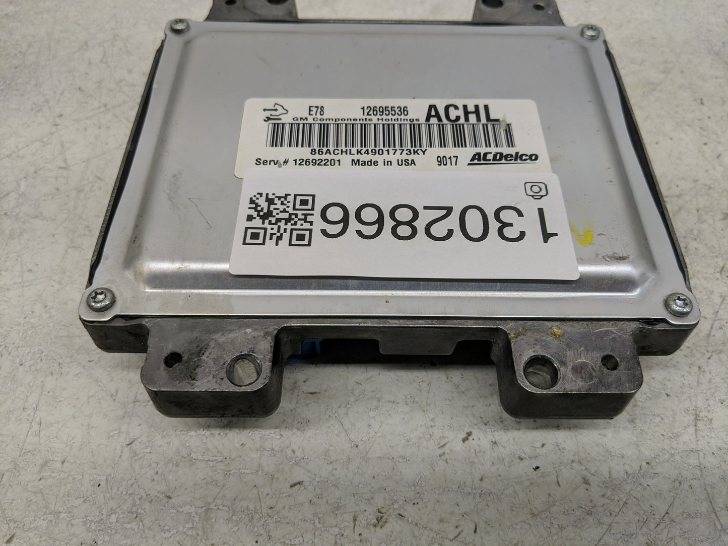2017-2021 Chevrolet Trax PCM Engine Control Computer ECU ECM PCU OEM P/N:12692201 12695536 Fits Fits 2017 2018 2019 2020 202