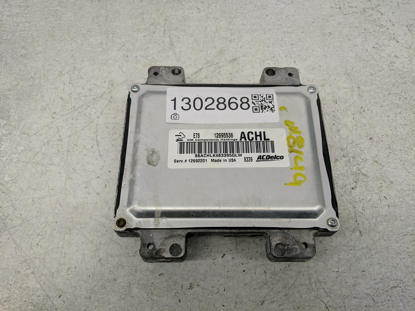 2017-2021 Chevrolet Trax PCM Engine Control Computer ECU ECM PCU OEM P/N:12692201 12695536 Fits Fits 2017 2018 2019 2020 202