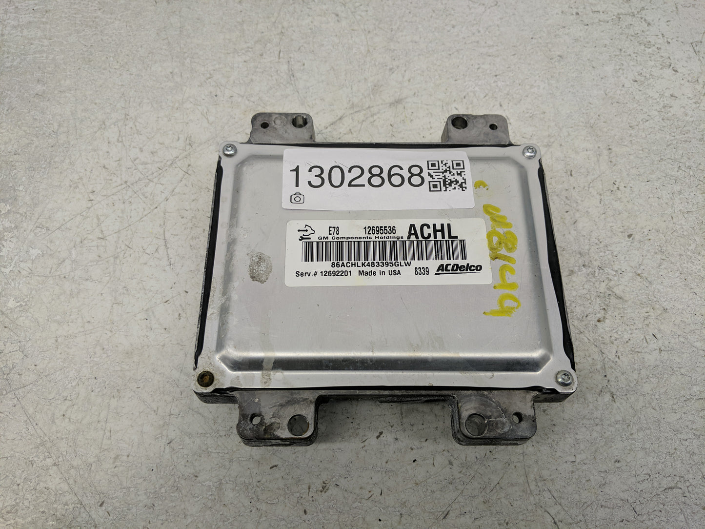 2017-2021 Chevrolet Trax PCM Engine Control Computer ECU ECM PCU OEM P/N:12692201 12695536 Fits Fits 2017 2018 2019 2020 202