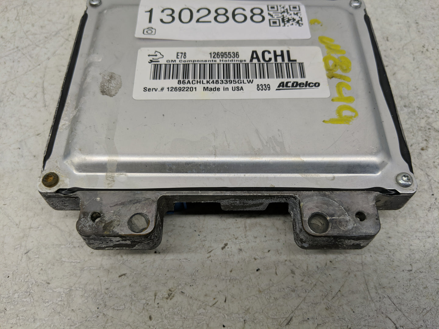 2017-2021 Chevrolet Trax PCM Engine Control Computer ECU ECM PCU OEM P/N:12692201 12695536 Fits Fits 2017 2018 2019 2020 202