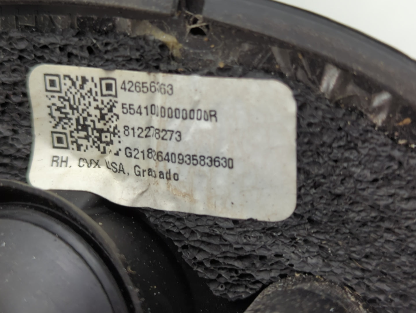 2017-2020 Chevrolet Trax Passenger Side View Mirror - Right Door Mirror OEM Used - Oemusedautoparts1.com