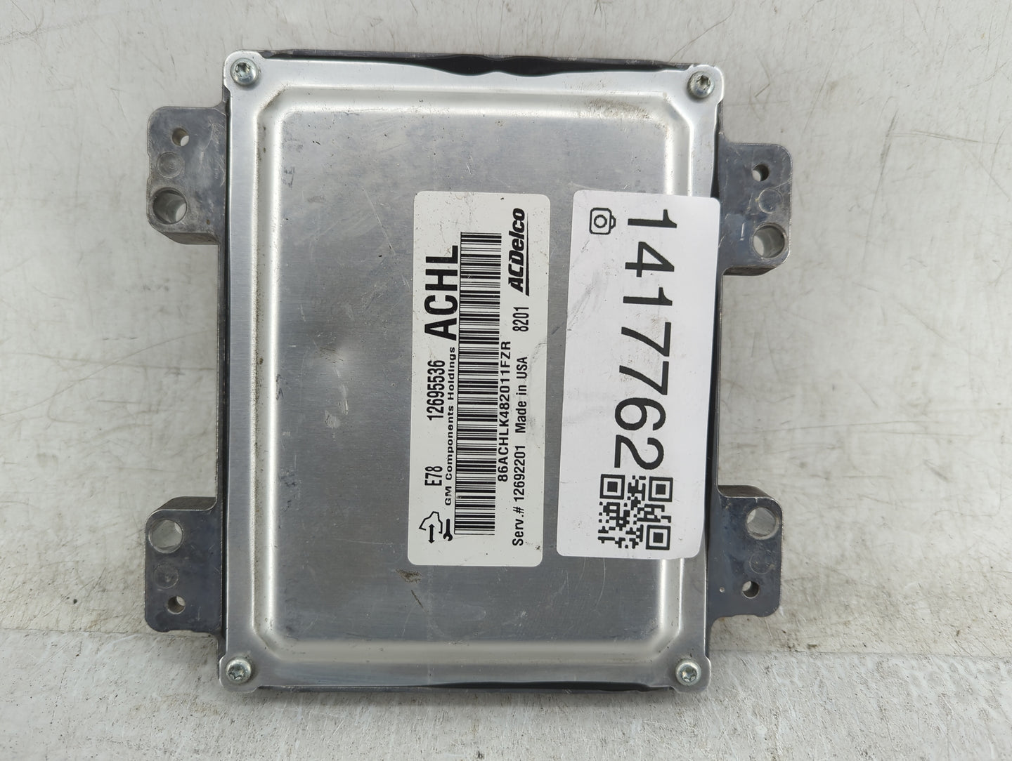 2017-2021 Chevrolet Trax PCM Engine Control Computer ECU ECM PCU OEM P/N:12695536 Fits Fits 2017 2018 2019 2020 2021 OEM Use