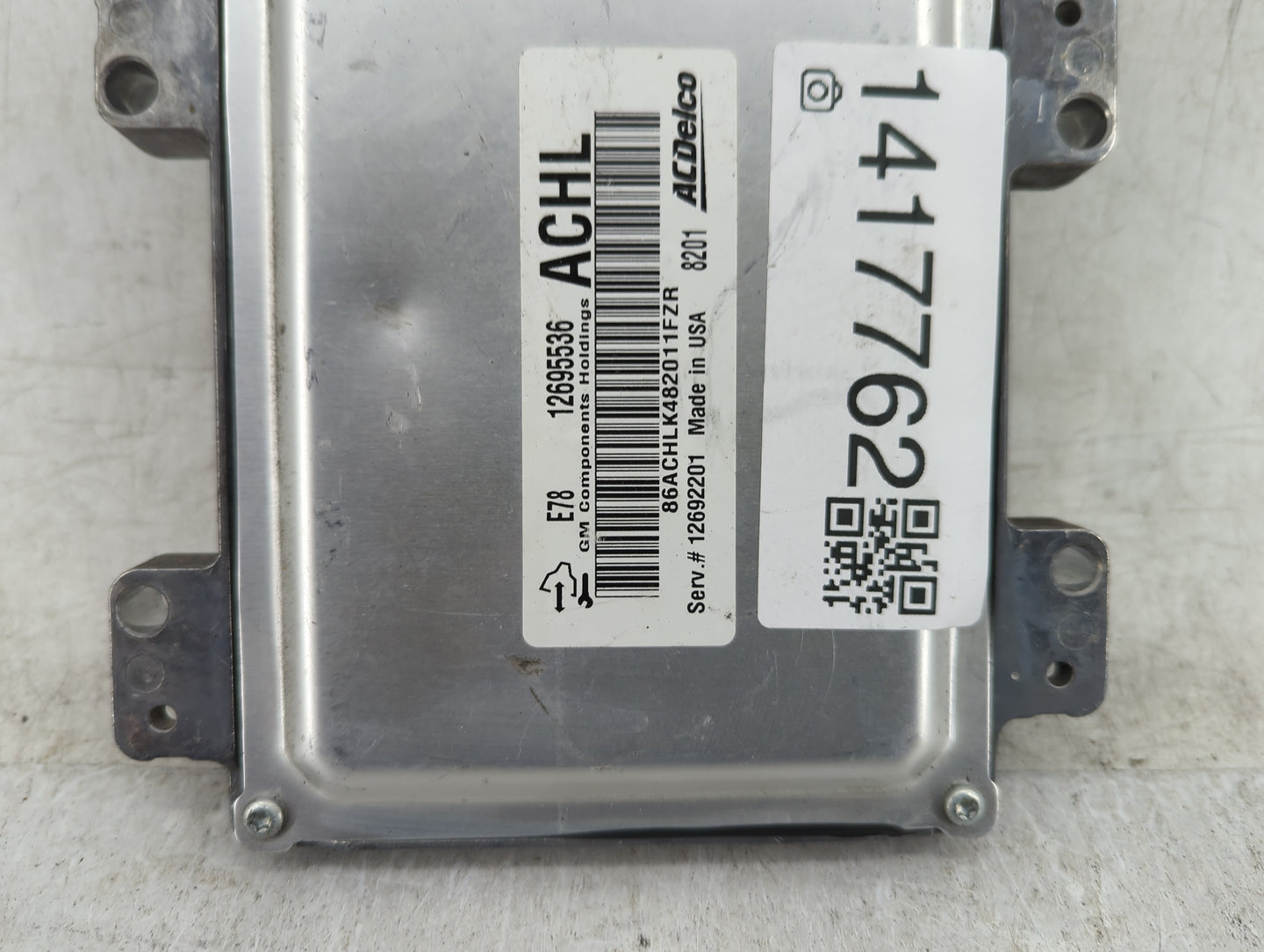 2017-2021 Chevrolet Trax PCM Engine Control Computer ECU ECM PCU OEM P/N:12695536 Fits Fits 2017 2018 2019 2020 2021 OEM Use