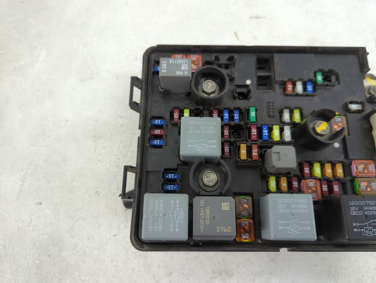 2018-2021 Chevrolet Trax Fusebox Fuse Box Panel Relay Module P/N:42624875 Fits Fits 2018 2019 2020 2021 OEM Used Auto Parts 