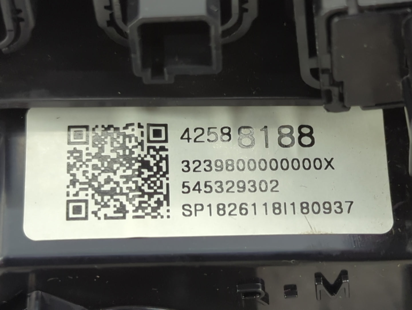 2017-2021 Chevrolet Trax Climate Control Module Temperature AC/Heater Replacement P/N:42588188 Fits Fits 2017 2018 2019 2020