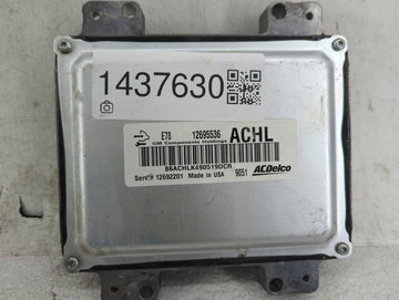 2017-2021 Chevrolet Trax PCM Engine Control Computer ECU ECM PCU OEM P/N:12695536 12692201 Fits Fits 2017 2018 2019 2020 202