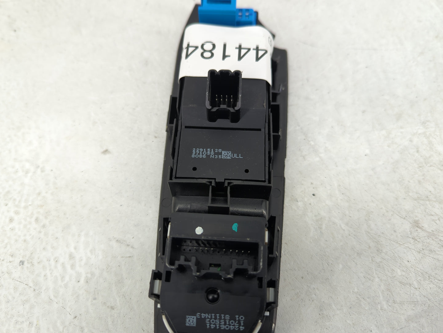 2017-2021 Chevrolet Trax Master Power Window Switch Replacement Driver Side Left Fits Fits 2017 2018 2019 2020 2021 OEM Used