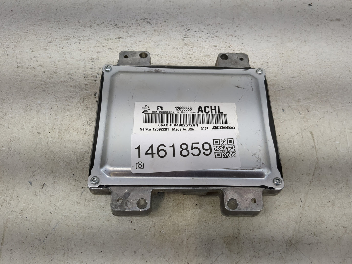 2017-2021 Chevrolet Trax PCM Engine Control Computer ECU ECM PCU OEM P/N:12695536 Fits Fits 2017 2018 2019 2020 2021 OEM Use
