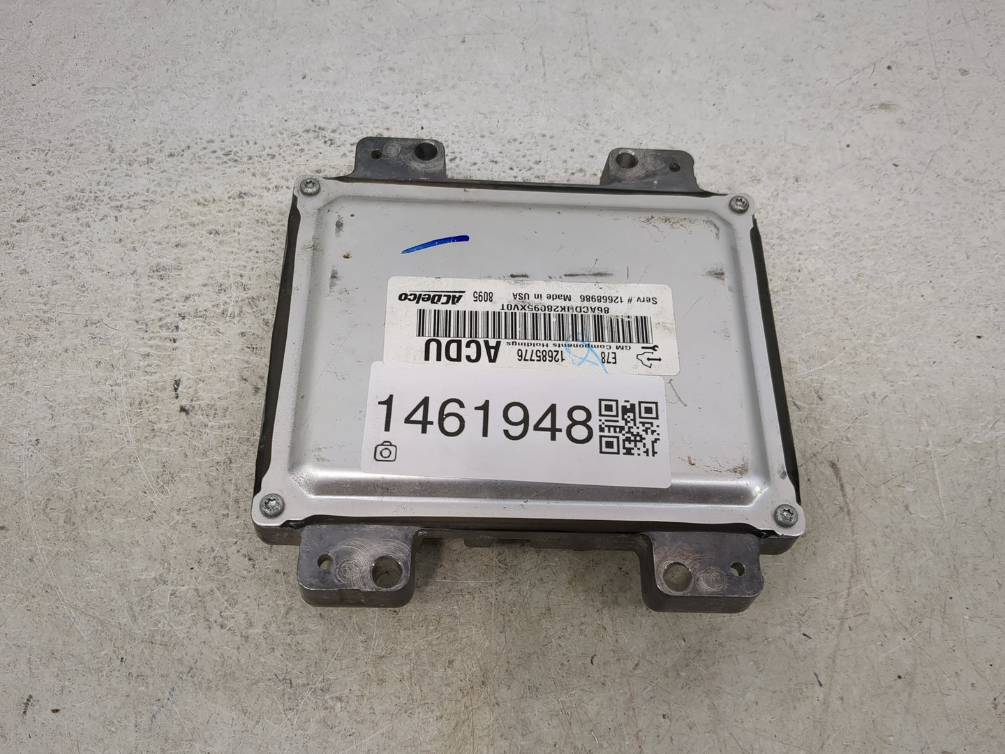 2017-2021 Chevrolet Trax PCM Engine Control Computer ECU ECM PCU OEM P/N:12685776 Fits Fits 2017 2018 2019 2020 2021 OEM Use