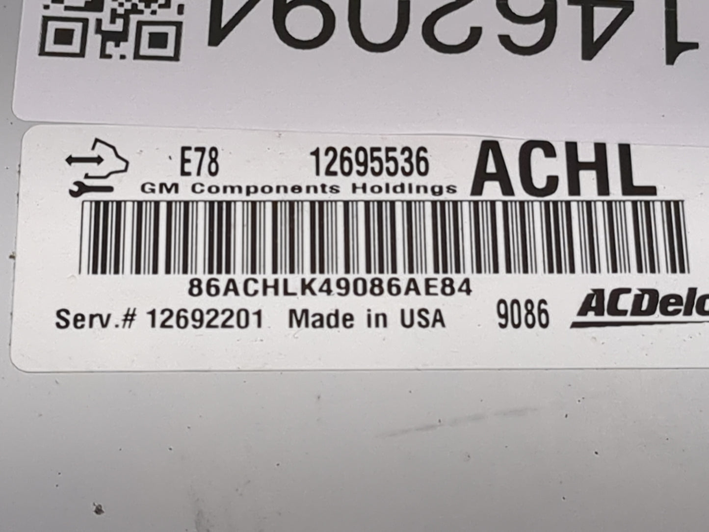 2017-2021 Chevrolet Trax PCM Engine Control Computer ECU ECM PCU OEM P/N:12695536 Fits Fits 2017 2018 2019 2020 2021 OEM Use
