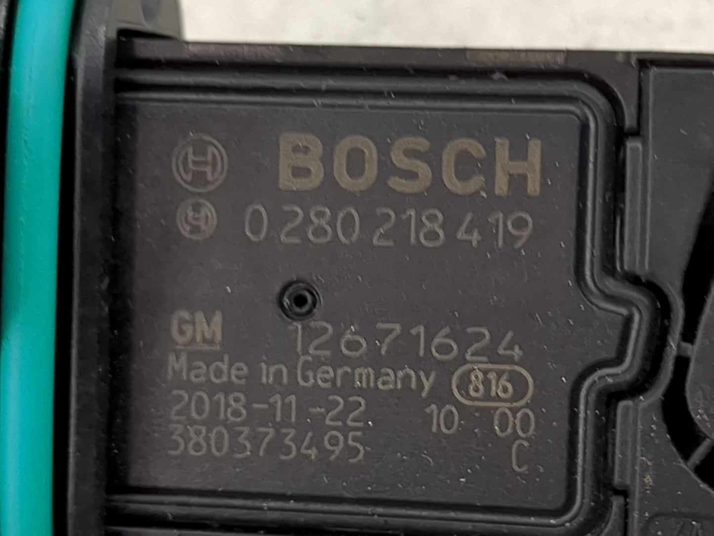 2013-2021 Chevrolet Trax Mass Air Flow Meter Maf 1485855 - Oemusedautoparts1.com