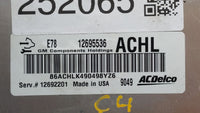 2017-2018 Chevrolet Trax PCM Engine Control Computer ECU ECM PCU OEM P/N:12685776 12668986, 12692201 Fits Fits 2017 2018 201