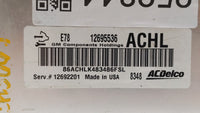 2017-2018 Chevrolet Trax PCM Engine Control Computer ECU ECM PCU OEM P/N:12685776 12668986, 12692201 Fits Fits 2017 2018 201