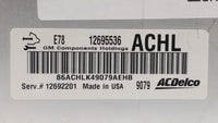 2017-2018 Chevrolet Trax PCM Engine Control Computer ECU ECM PCU OEM P/N:12685776 12668986, 12692201 Fits Fits 2017 2018 201