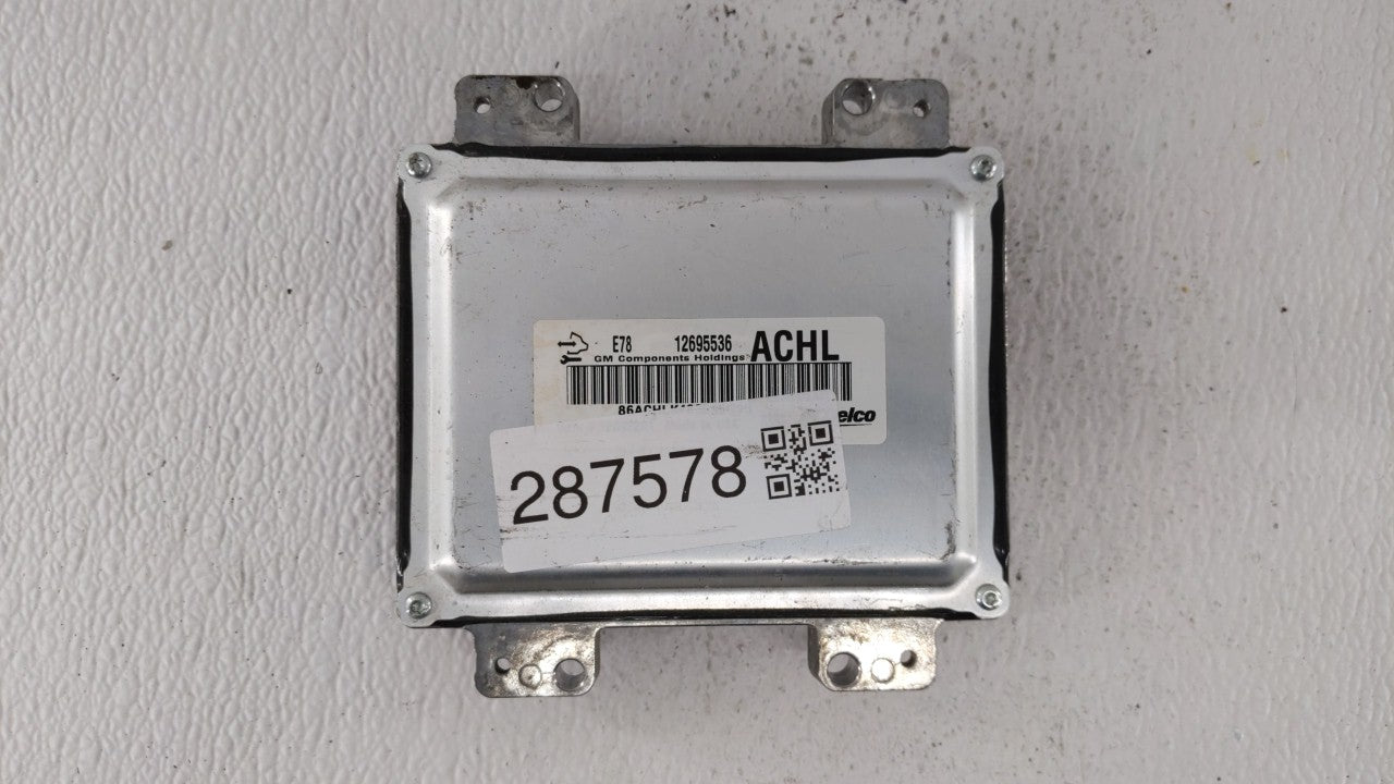 2017-2021 Chevrolet Trax PCM Engine Control Computer ECU ECM PCU OEM P/N:12668986 12695536 Fits Fits 2017 2018 2019 2020 202