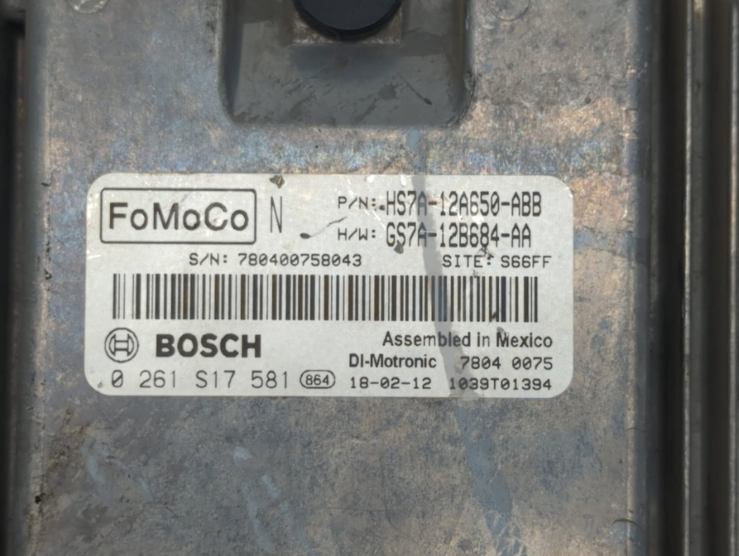 2017-2018 Chevrolet Trax ABS Pump Control Module Replacement P/N:HS7A-12A650-ABB 42643519, 42520669 Fits Fits 2017 2018 2019