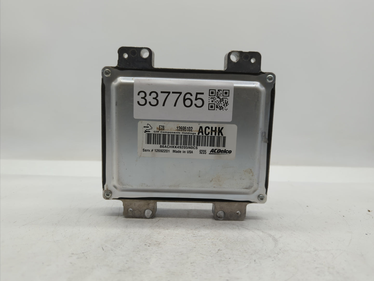 2017-2018 Chevrolet Trax PCM Engine Control Computer ECU ECM PCU OEM P/N:12679097 12692201, 12685936 Fits Fits 2017 2018 201