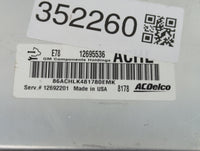 2017-2018 Chevrolet Trax PCM Engine Control Computer ECU ECM PCU OEM P/N:12697793 12706635, 12679097 Fits Fits 2017 2018 201