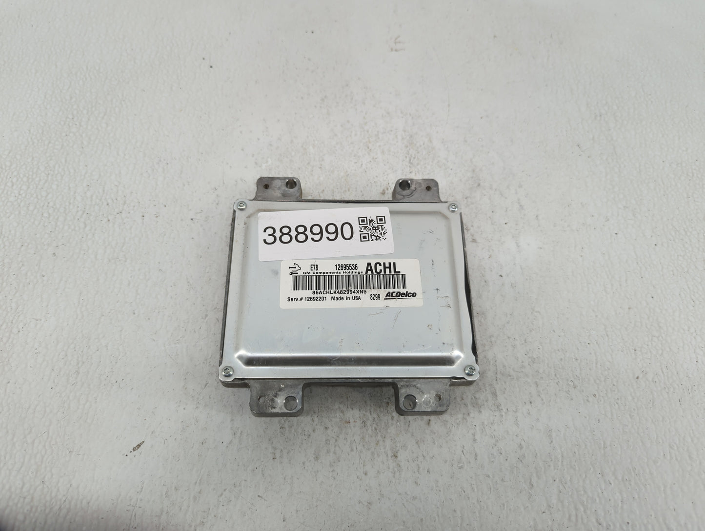 2017-2018 Chevrolet Trax PCM Engine Control Computer ECU ECM PCU OEM P/N:12685776 12668986, 12698131 Fits Fits 2017 2018 201