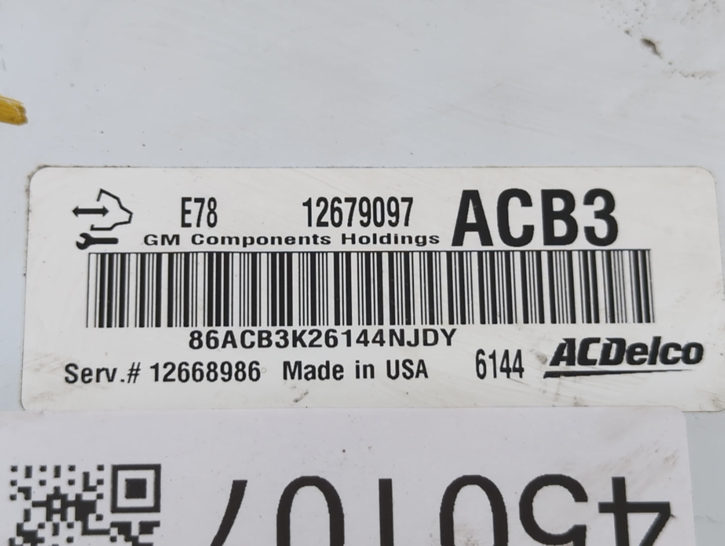 2017-2021 Chevrolet Trax PCM Engine Control Computer ECU ECM PCU OEM P/N:12692201 12697718 Fits Fits 2017 2018 2019 2020 202