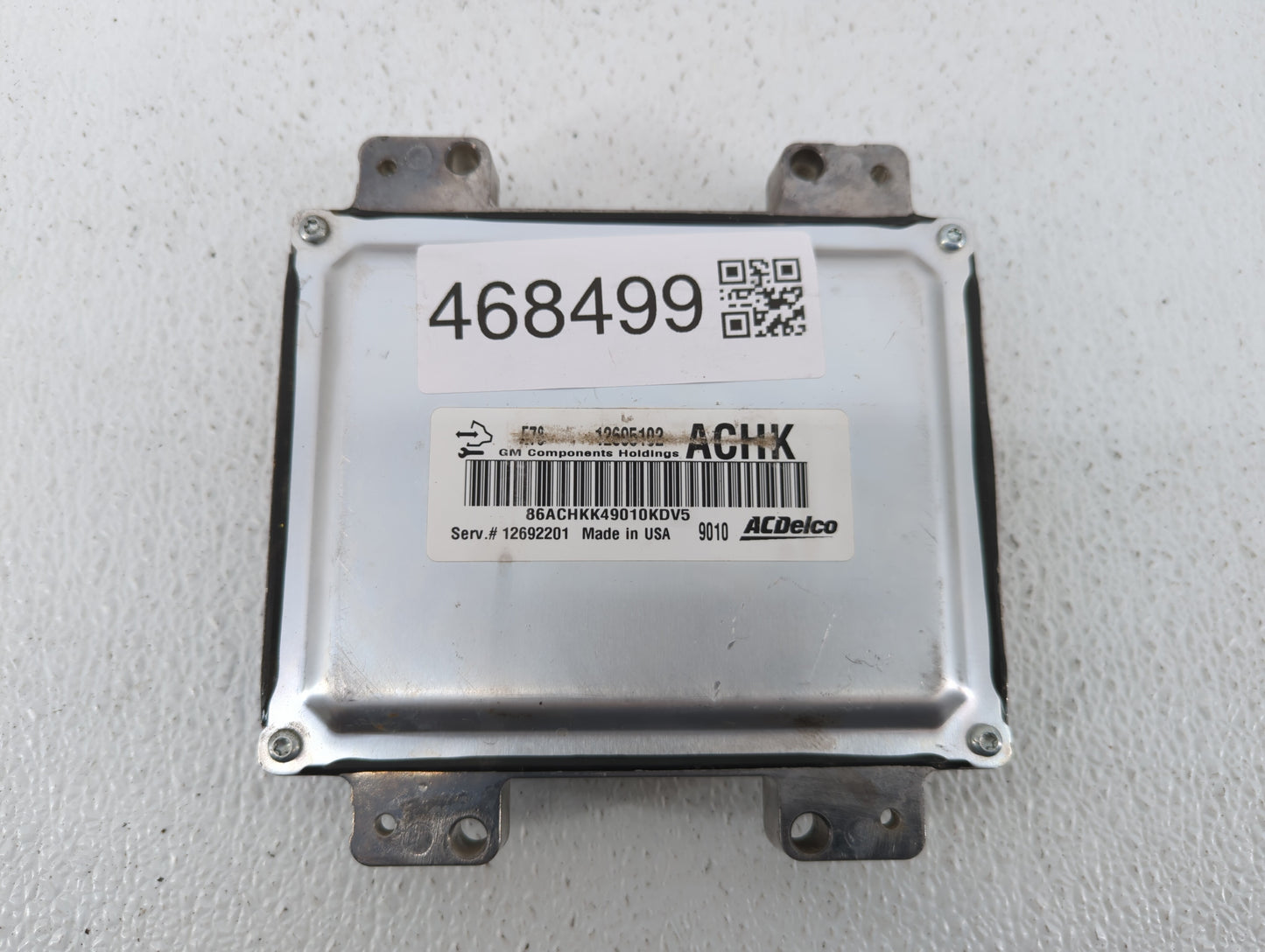 2017-2021 Chevrolet Trax PCM Engine Control Computer ECU ECM PCU OEM P/N:12668986 12685776 Fits Fits 2017 2018 2019 2020 202