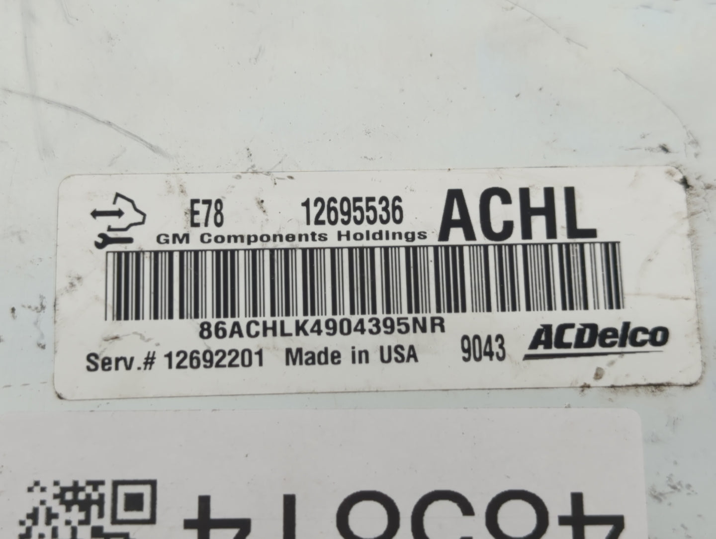 2017-2021 Chevrolet Trax PCM Engine Control Computer ECU ECM PCU OEM P/N:12668986 12677671 Fits Fits 2017 2018 2019 2020 202